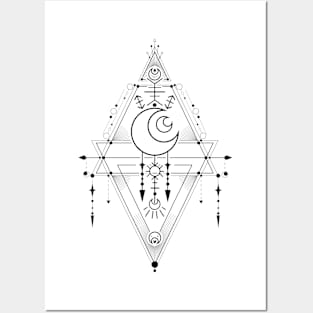 Spiritual symbol Posters and Art